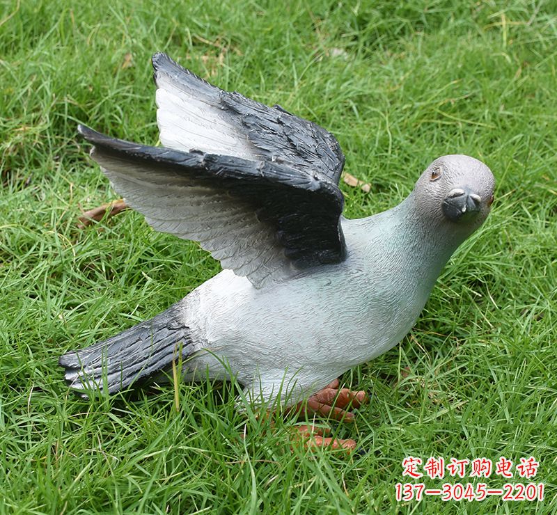 泉州和平鸽与橄榄叶雕塑