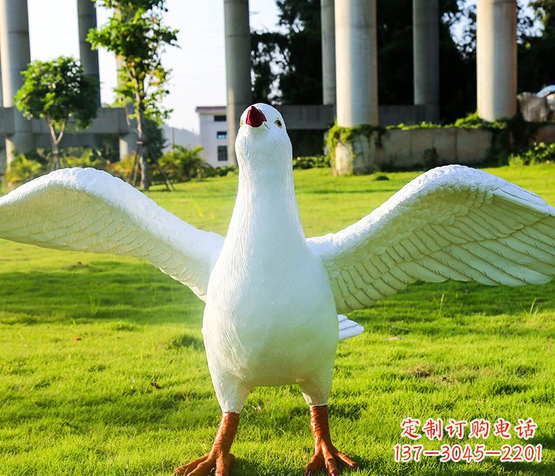 泉州和平鸽图片雕塑