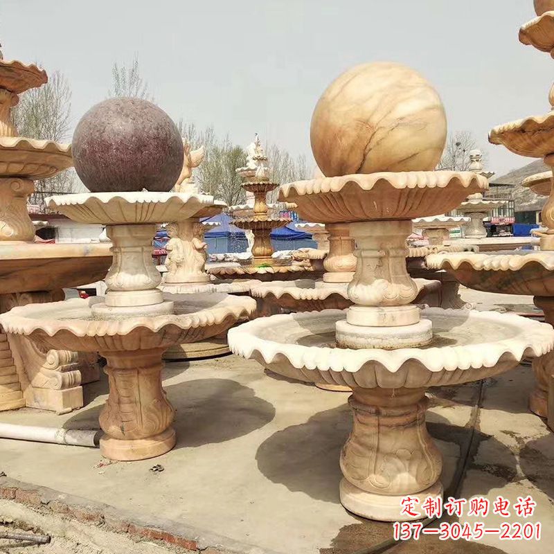 泉州河北石雕风水球喷泉，给您无与伦比的美景