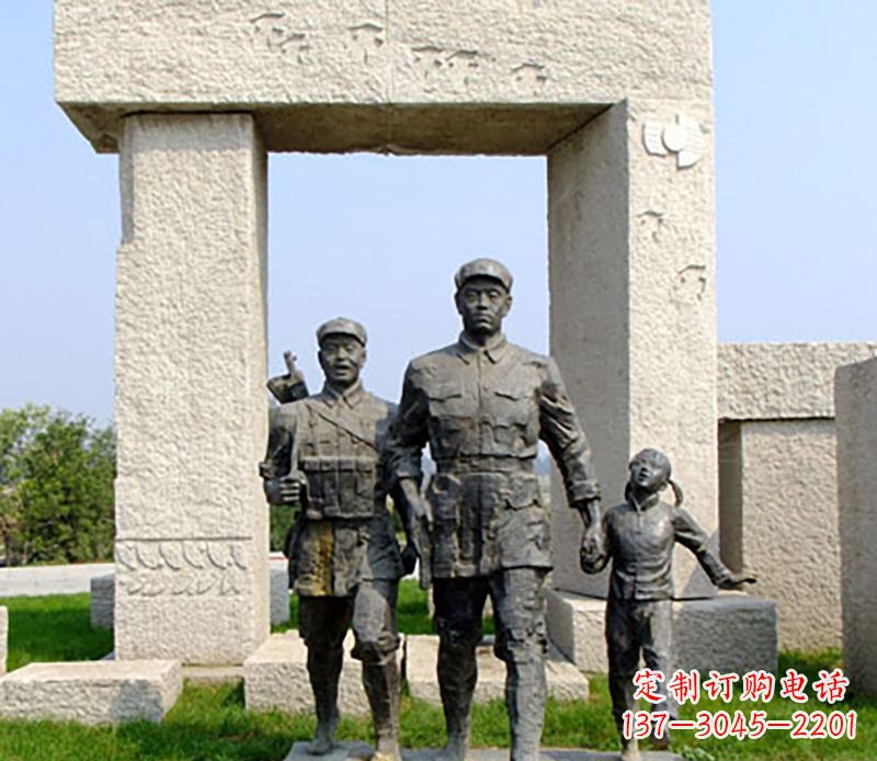 泉州红军公园雕塑,精致而独特
