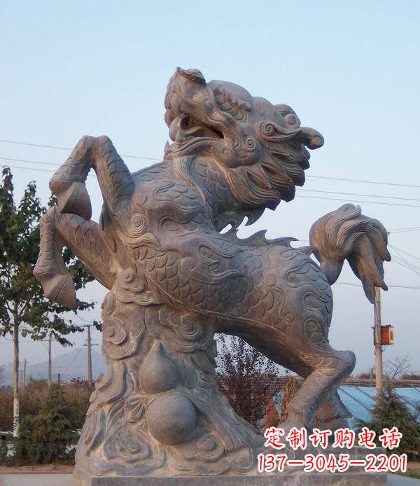 泉州葫芦麒麟神兽石雕