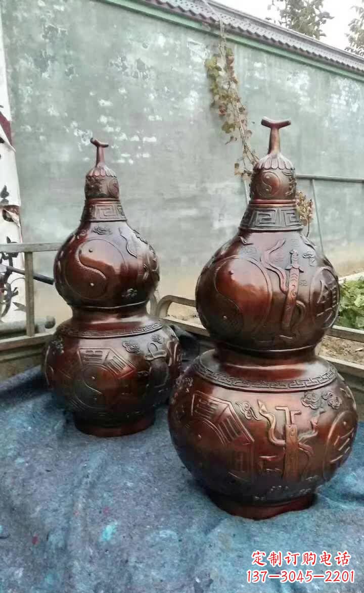 泉州葫芦雕塑,精致艺术佳作