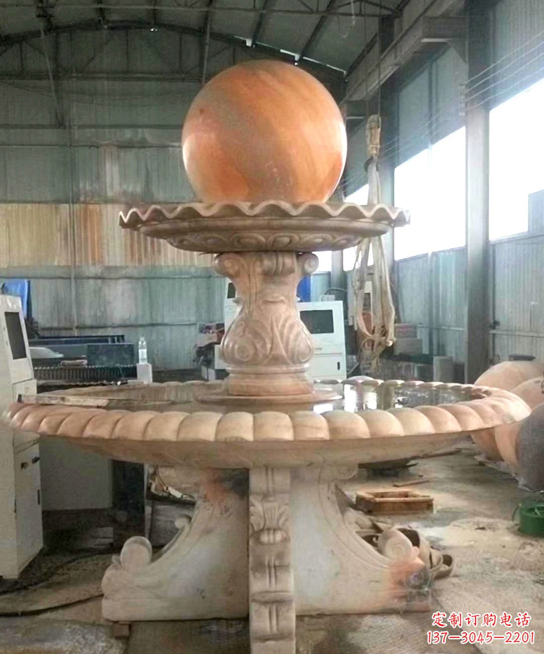泉州专业定制湖南风水球雕塑