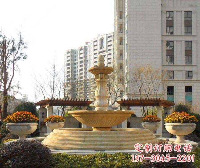 泉州多层喷泉石雕,一个非凡的视觉盛宴