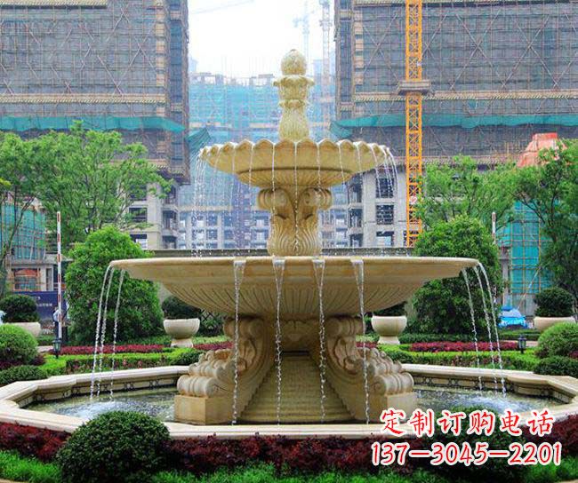 泉州多层次喷泉雕塑,为您带来清凉夏日