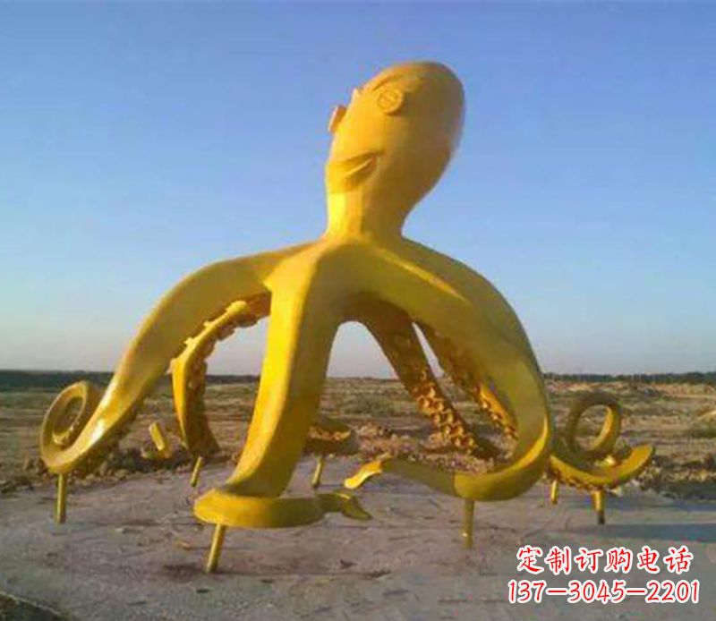 泉州户外章鱼雕塑