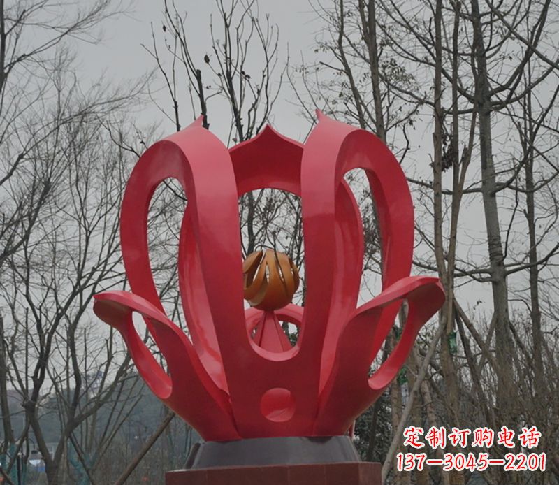 泉州户外紫荆花雕塑