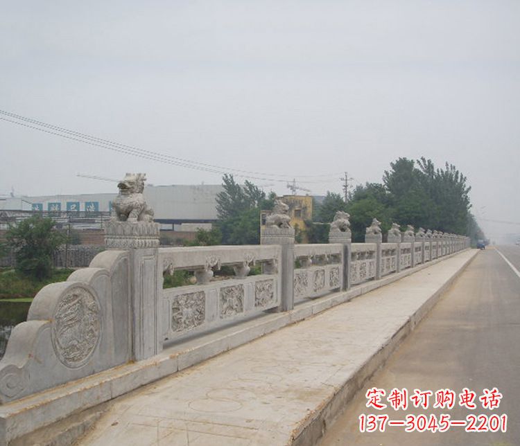 泉州护城河大理石栏板石雕 (2)