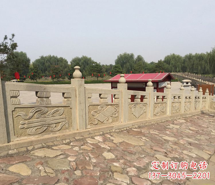 泉州护城河大理石栏板雕塑