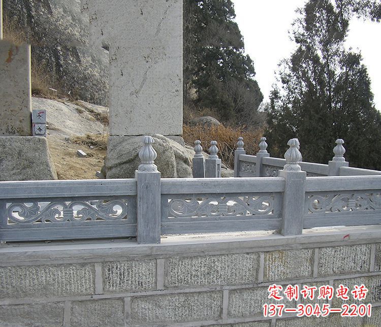 泉州中领雕塑:门神镇守!大理石栏板石雕