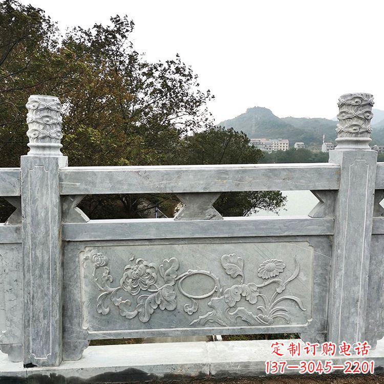 泉州花岗岩石雕栏板,美轮美奂