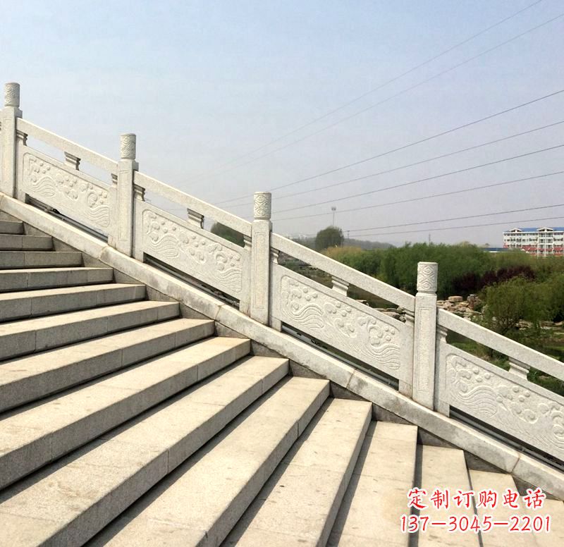 泉州欣赏自然之美,定制花岗岩石栏杆雕塑