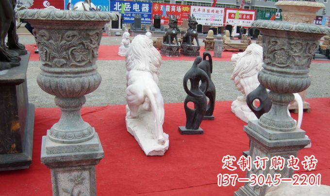 泉州花盆公园景观石雕