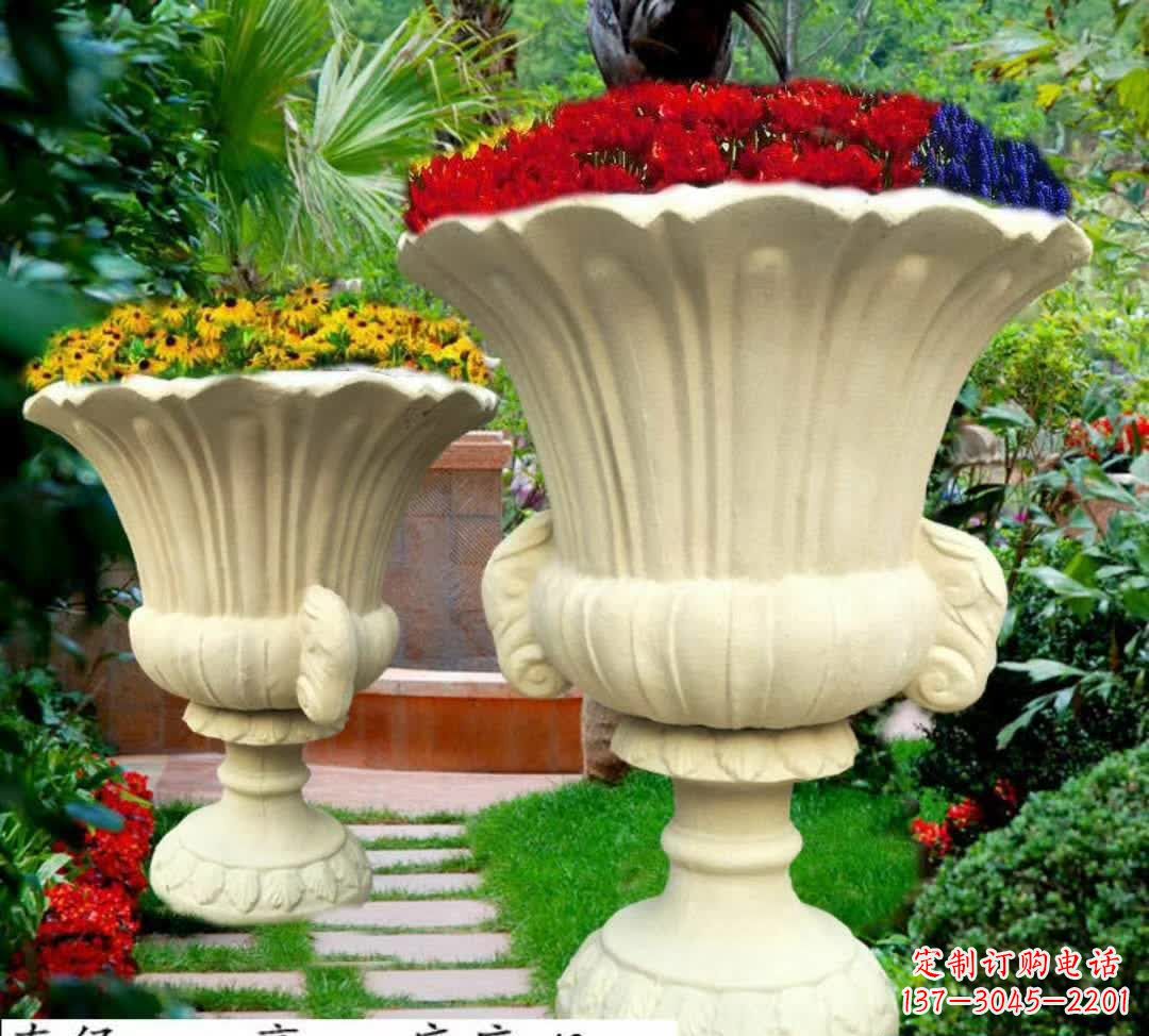 泉州以花园景观为灵感的花盆石雕