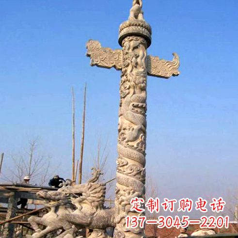泉州华表柱子雕塑