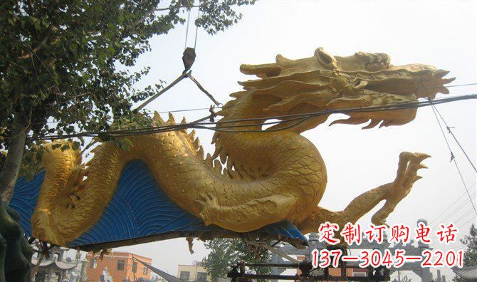 泉州黄金龙广场铜雕