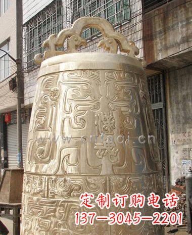 泉州黄铜警钟雕塑,给你一个安静而庄严的空间