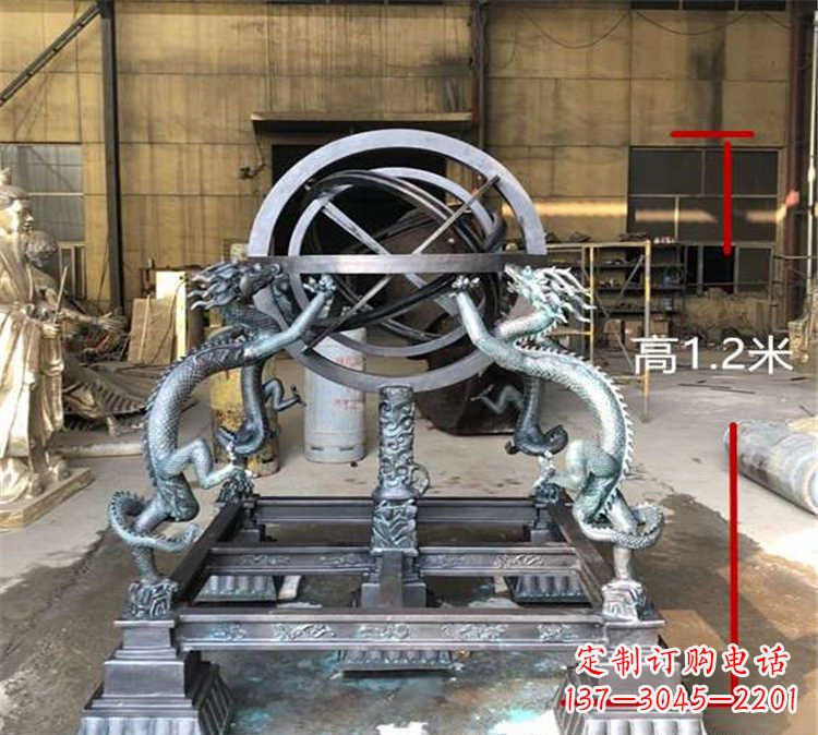 泉州浑天仪古代仪器校园景观雕塑