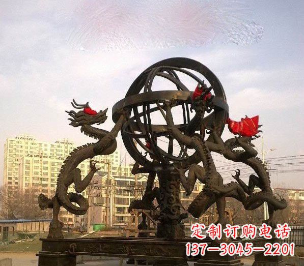 泉州浑天仪铜雕:以精湛的手工雕刻出活生生的精美作品