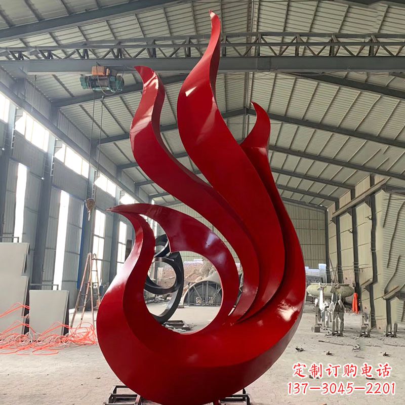 泉州火凤凰不锈钢喷漆雕塑:添彩你的家居空间