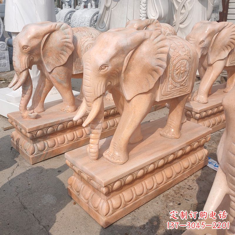 泉州中领雕塑:大象雕塑吉祥如意