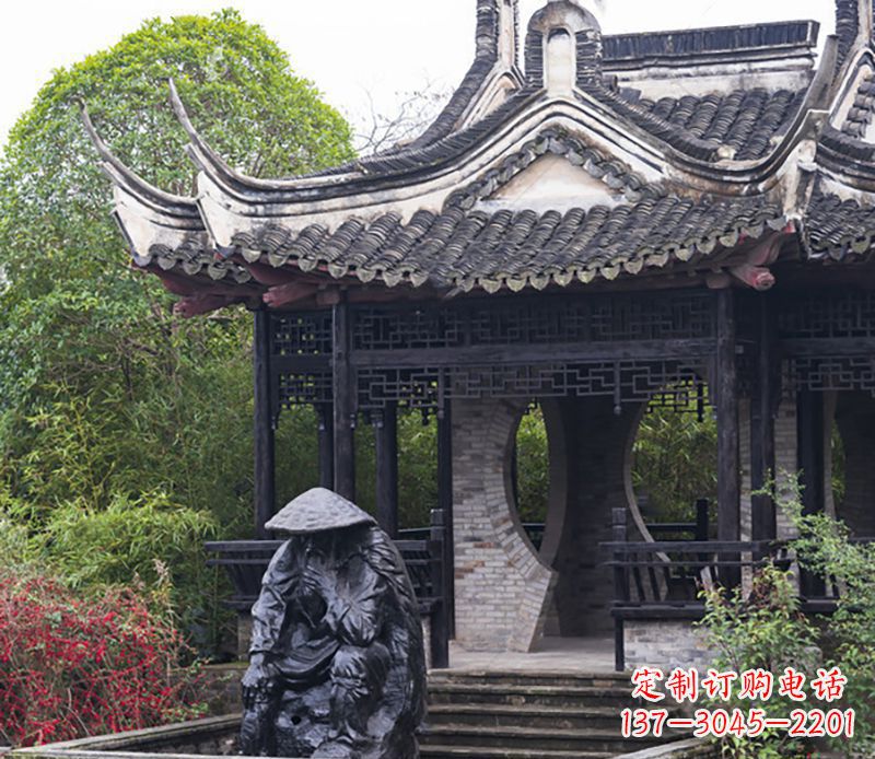 泉州姜太公铜雕