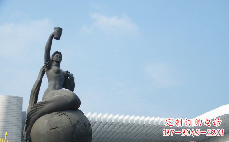 泉州中领雕塑推出的精美雕塑——铜铸地球塑像,…