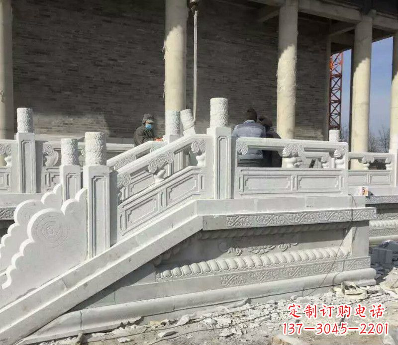 泉州景区大理石栏板石雕 (10)
