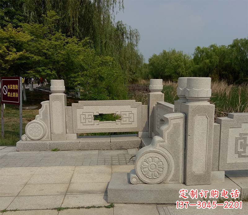 泉州景区大理石栏板石雕_1