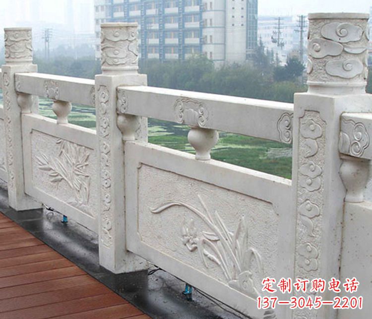 泉州精巧雕刻,优质大理石栏板石雕