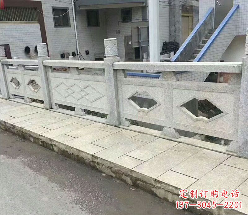 泉州景区大理石栏板石雕_2