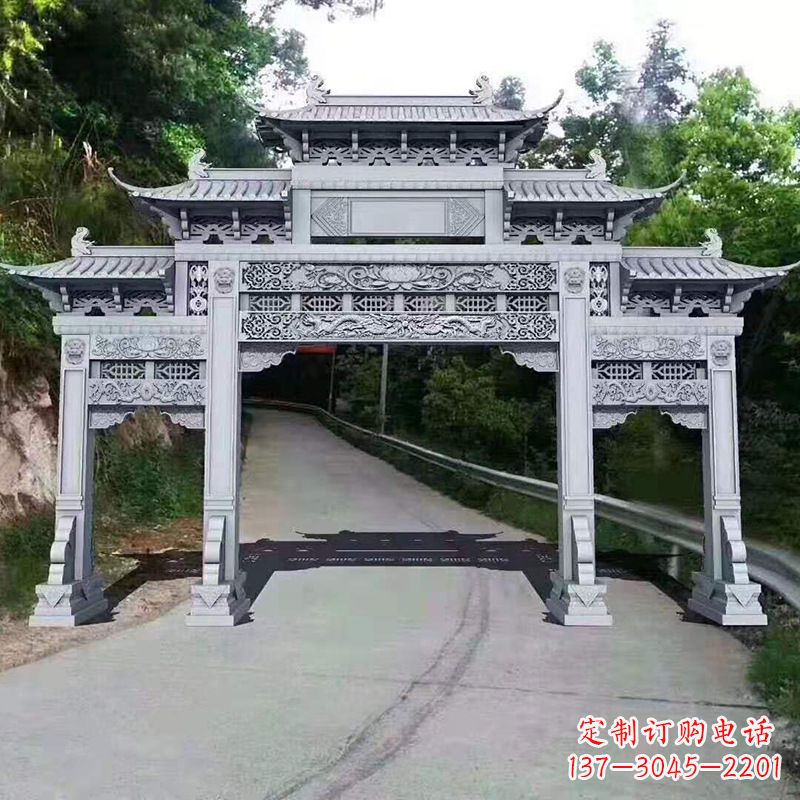 泉州专业定制石牌坊雕塑