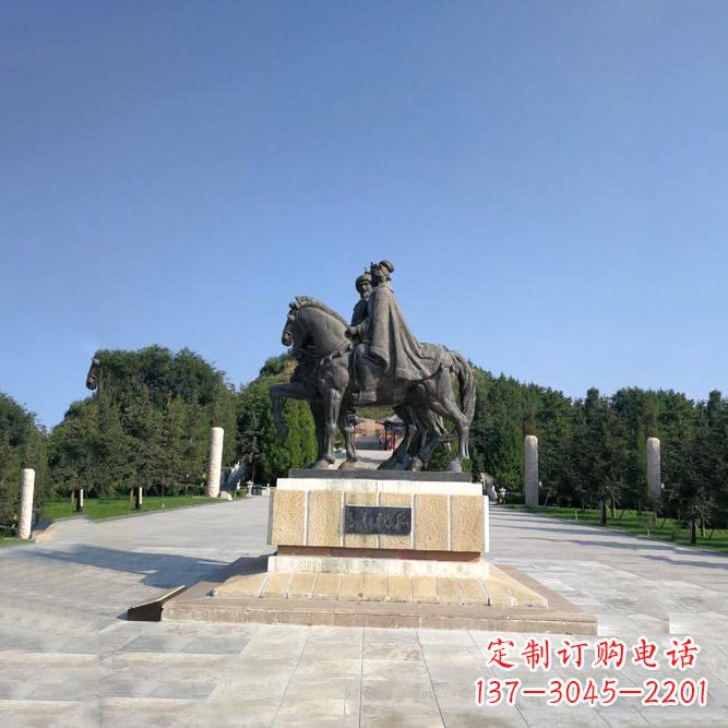 泉州王昭君雕塑,象征传承君臣之义