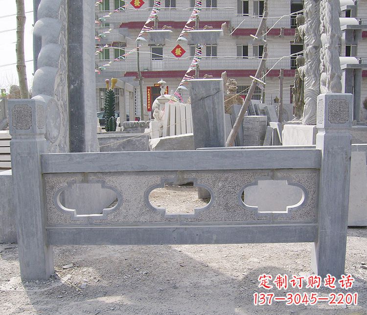 泉州仿古栏板石雕——中领雕塑