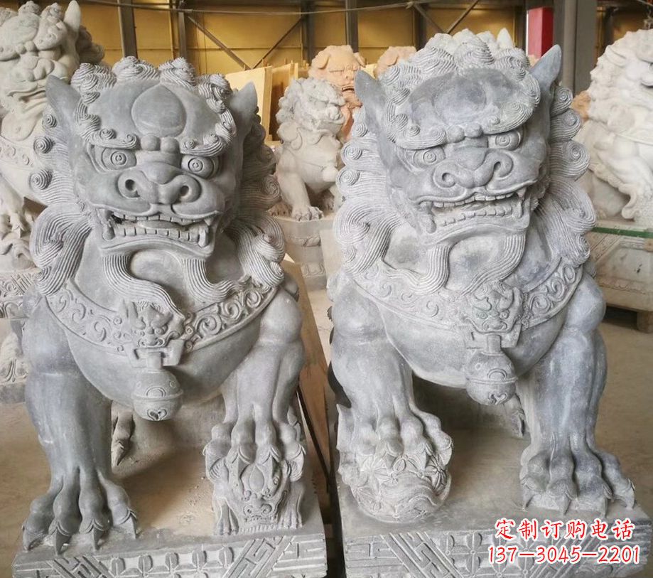 泉州南方石狮子雕塑,传承古典工艺