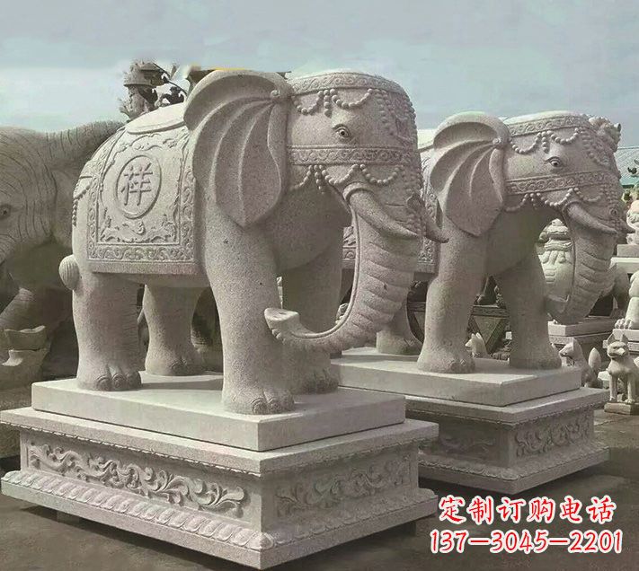 泉州中领雕塑-大象雕塑定制