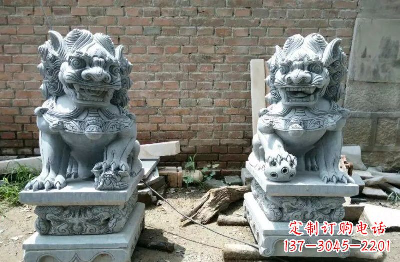 泉州看门石狮子