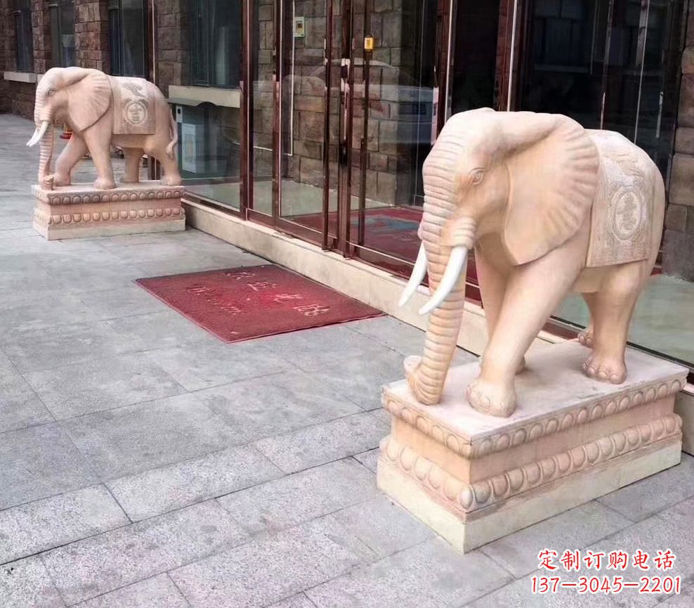 泉州中领雕塑--精美大象雕塑