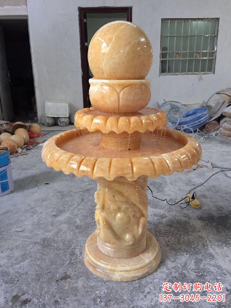 泉州品位客厅的福气——风水球雕塑