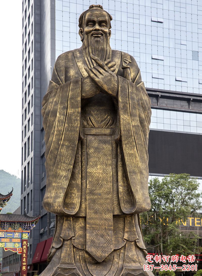 泉州传承古代名人铜雕,一件件精美雕塑装点你的生活