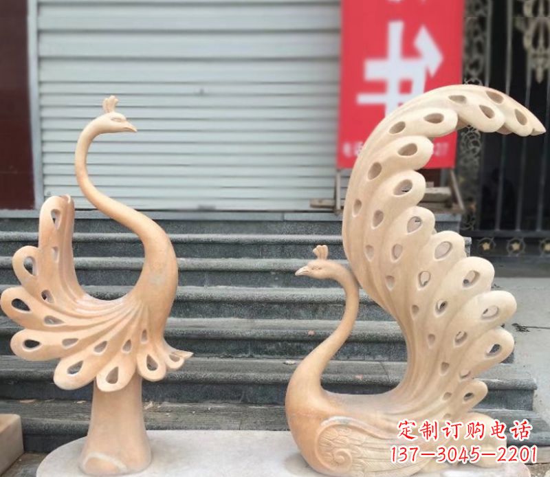 泉州中领雕塑专业提供独特精致的孔雀石雕塑,以…