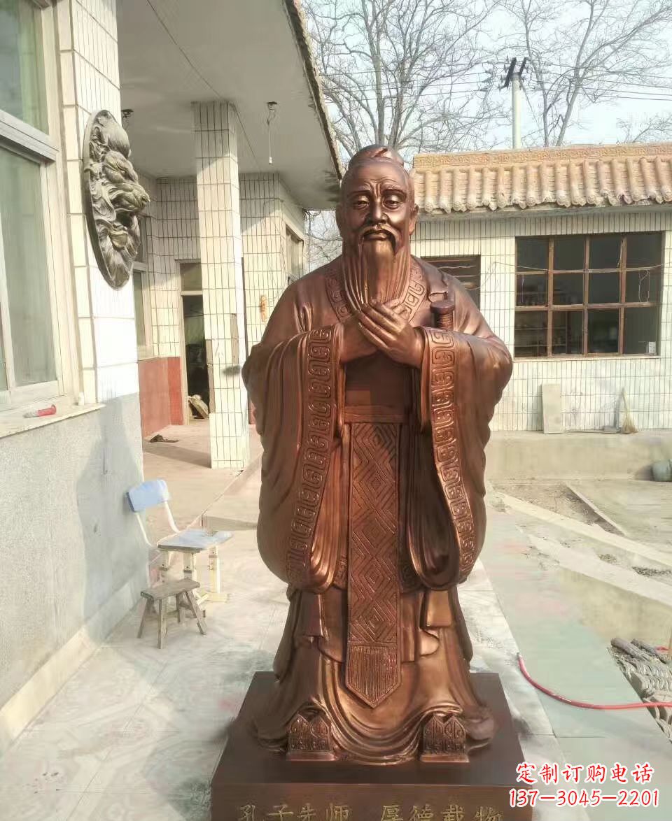 泉州传承孔子精神的定制雕塑
