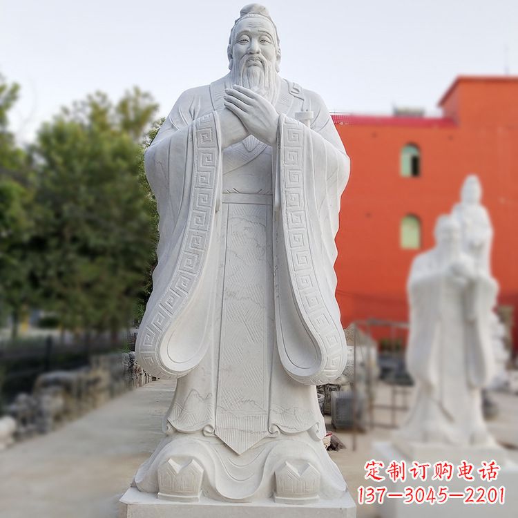 泉州中领雕塑精心打造的精美孔子雕塑,为您打造…