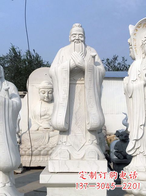 泉州拥有古典文化底蕴的孔子雕塑