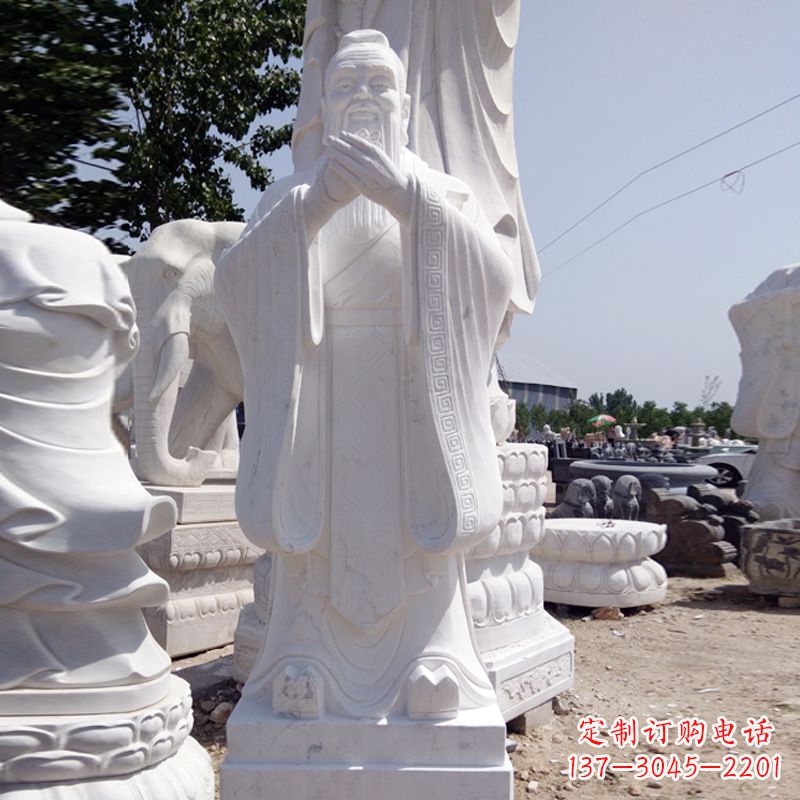 泉州传承孔子传统文化，领雕塑推出孔子雕塑产品