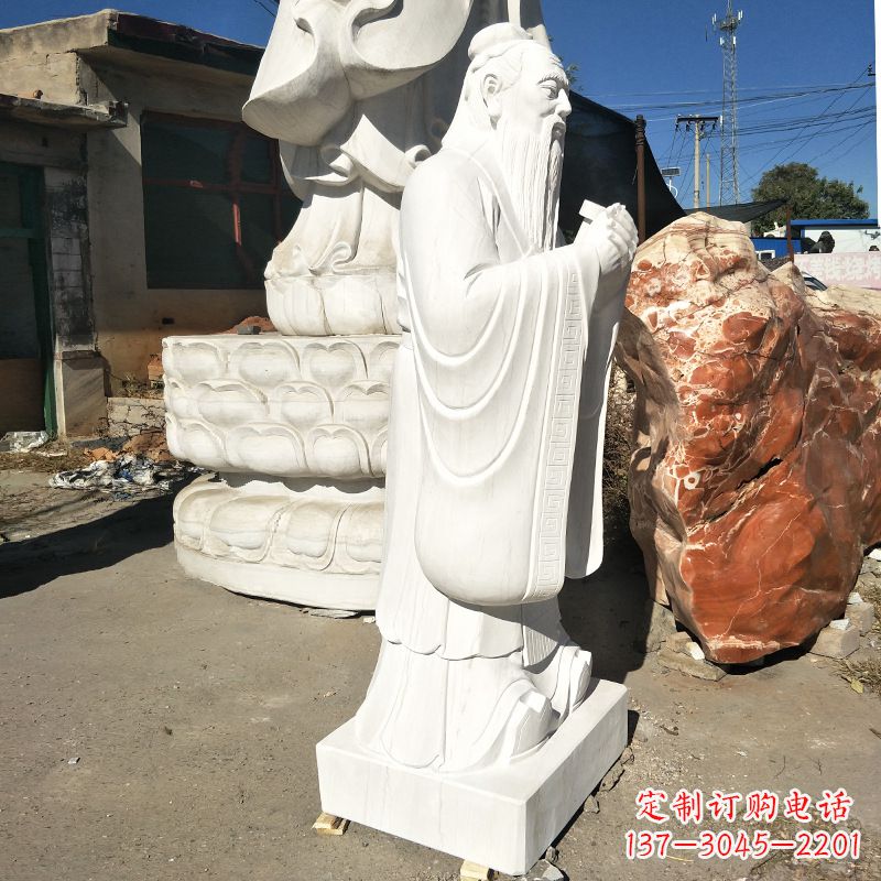 泉州用艺术雕刻一流品质体验传承历史的孔子石雕