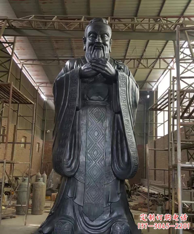泉州表彰传统文化,尊贵的孔子雕塑