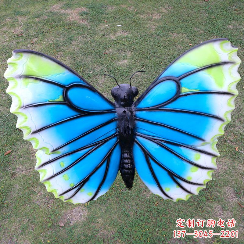 泉州全新设计的蝴蝶雕塑仿真摆件