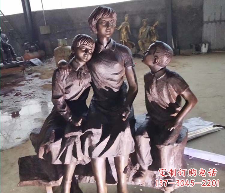 泉州中领雕塑--专业的学生铜雕定制服务