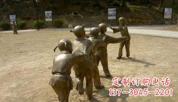泉州珍贵传统,中领雕塑老鹰抓小鸡铜雕